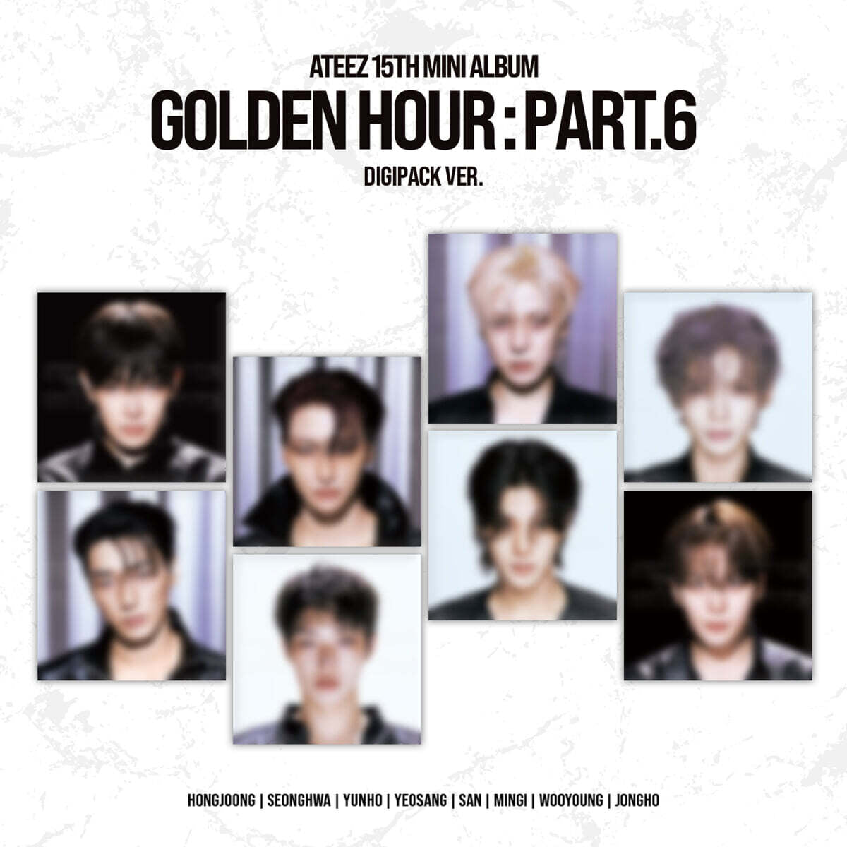 (Pre-Order) ATEEZ - GOLDEN HOUR : Part.6 - 15th Mini Album (Digipack Ver.)