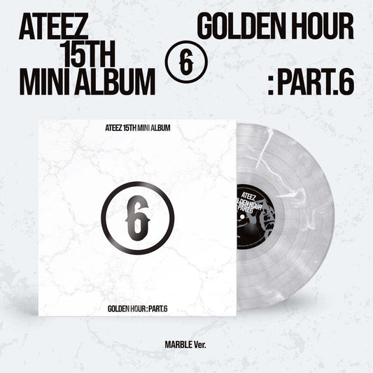 (Pre-Order) ATEEZ - GOLDEN HOUR : Part.6 - Album (Marble Ver.)