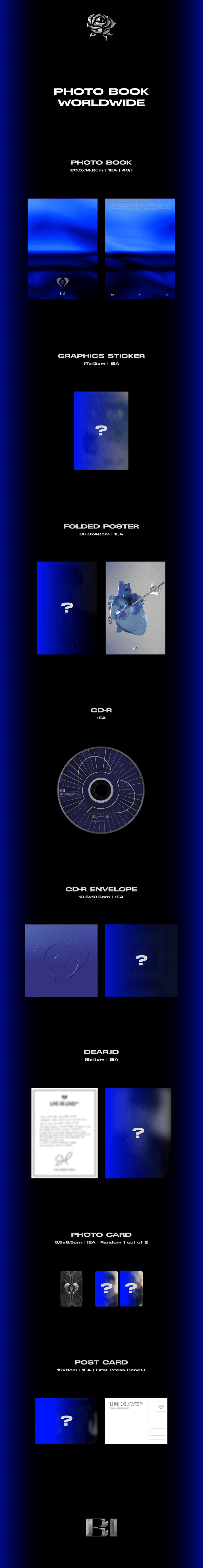 B.I - Love or Loved Part. 2 - Album (Photobook Ver.)
