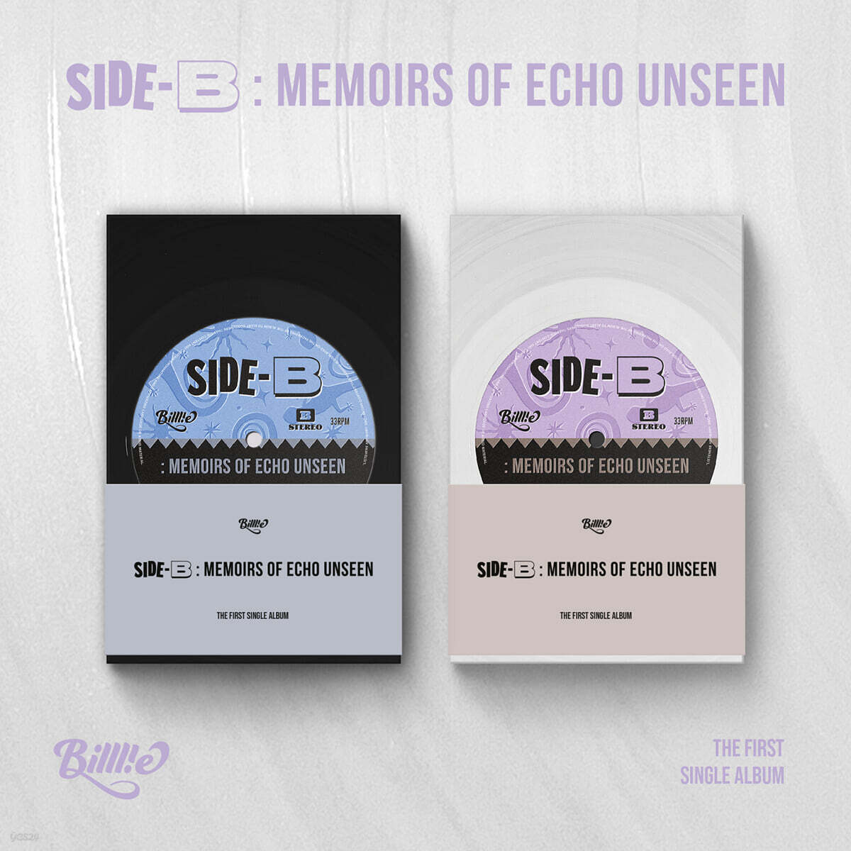BILLLIE - side-B : memoirs of echo unseen - 1st Single Album (POCA Album Ver.)