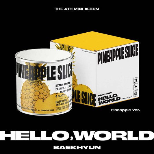 BAEKHYUN (EXO) - Hello. World - 4th Mini Album (Pineapple Ver.)