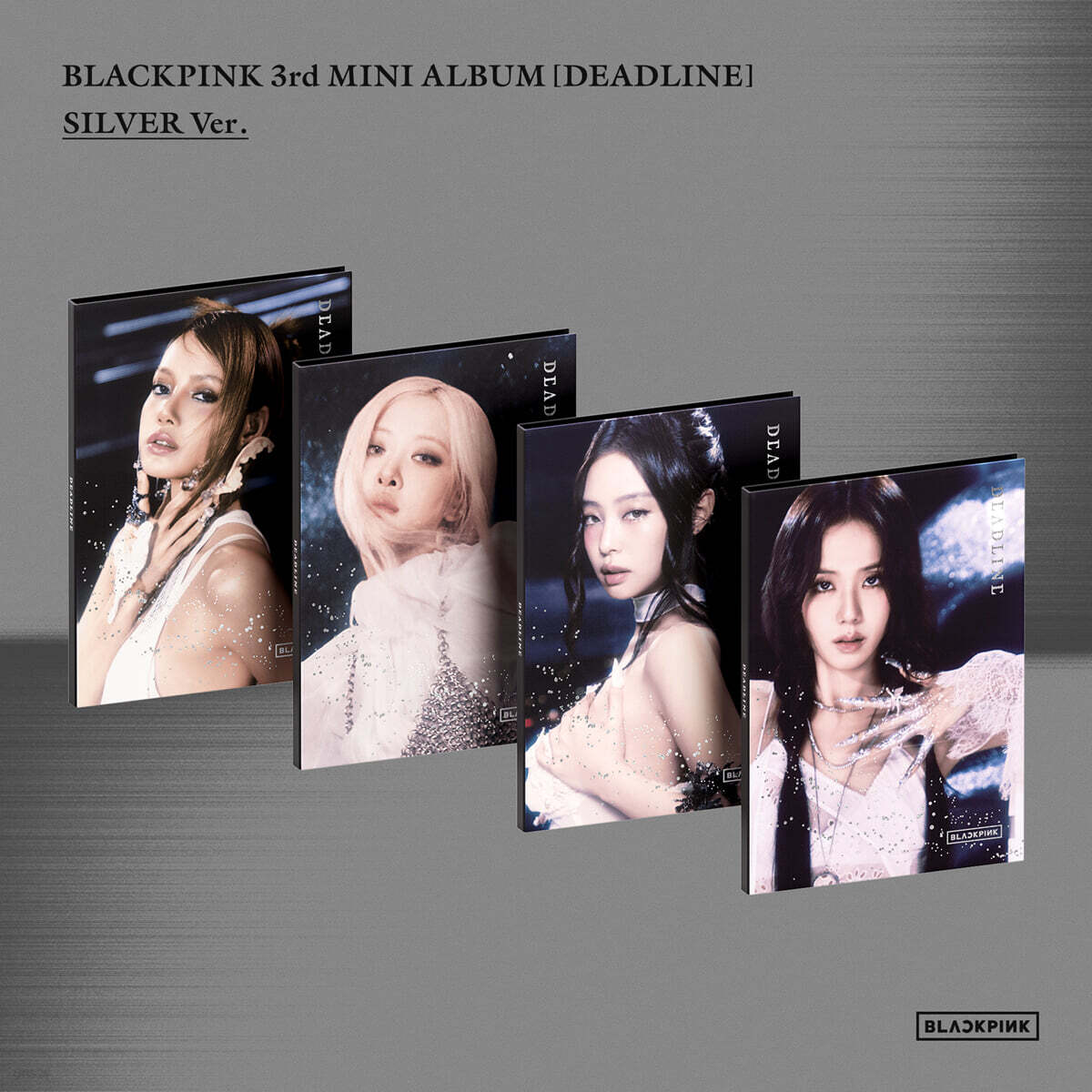 BLACKPINK - DEADLINE - 3rd Mini Album (SILVER Ver.)