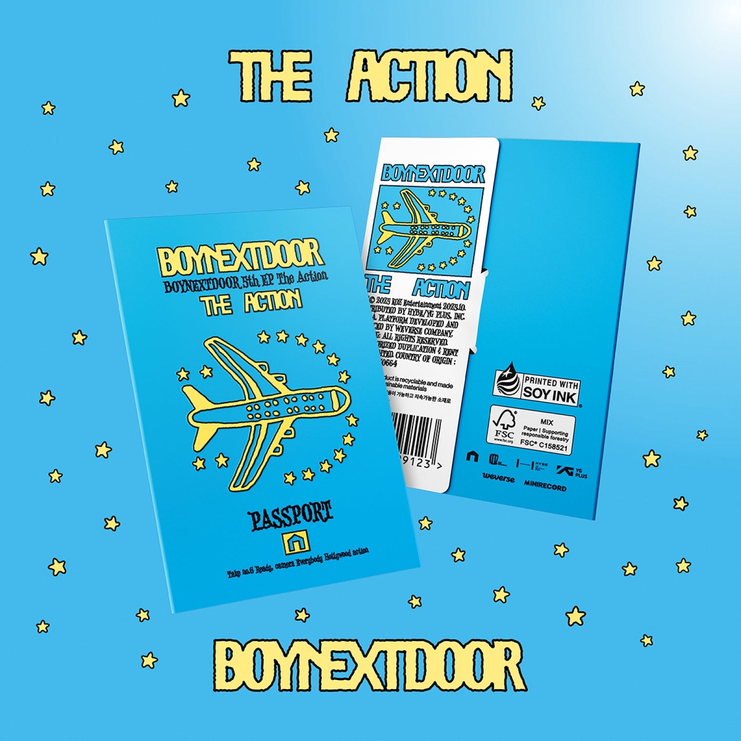 BOYNEXTDOOR - The Action - 5th EP Album (Weverse Albums Ver.)