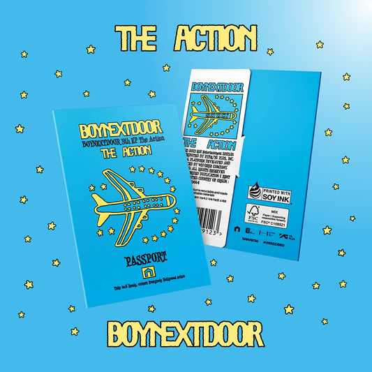 BOYNEXTDOOR - The Action - 5th EP Album (Weverse Albums Ver.)