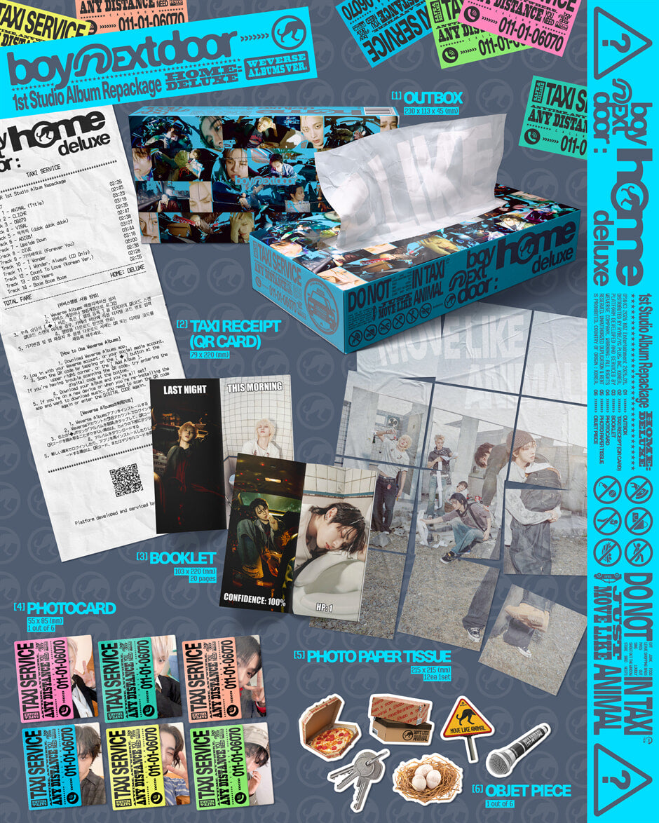(Pre-Order) BOYNEXTDOOR - HOME: DELUXE - 1st Studio Album Repackage (Weverse Albums Ver.)