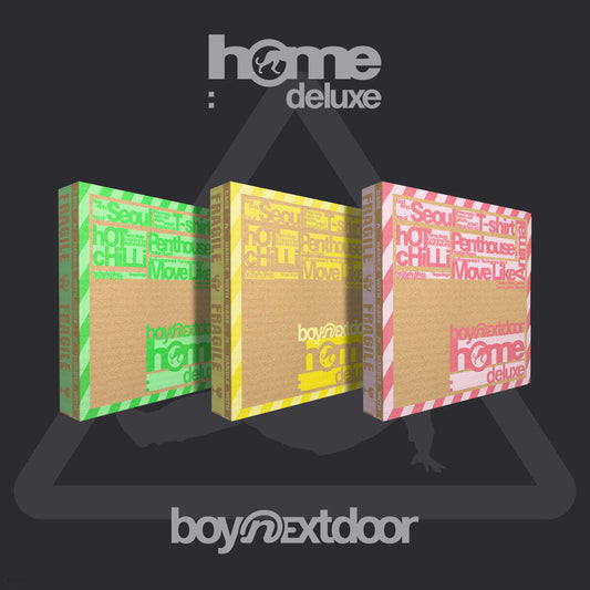 (Pre-Order + POB) BOYNEXTDOOR - HOME: DELUXE - 1st Studio Album Repackage (Standard Ver.)