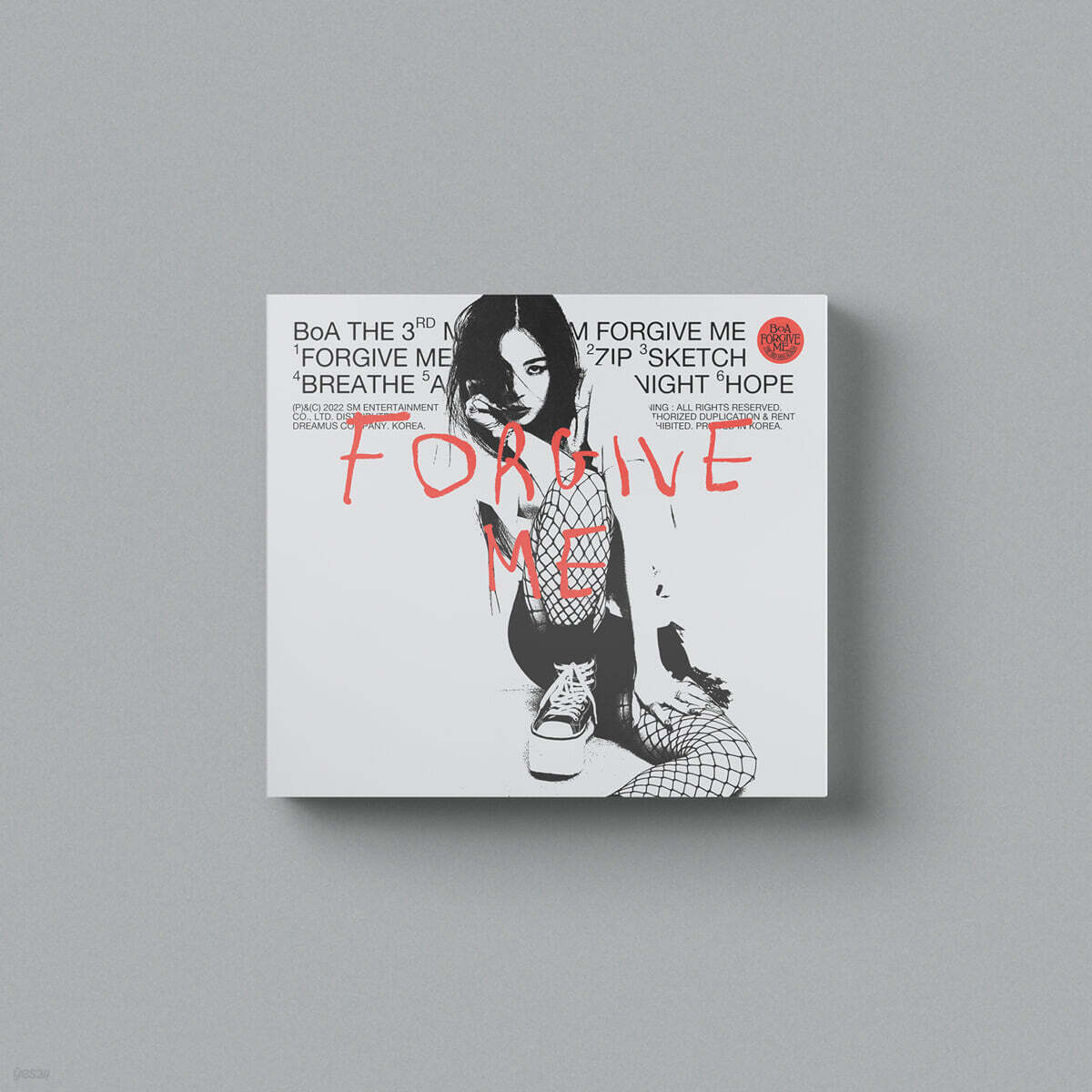 BoA - Forgive Me - 3rd Mini Album (Digipack Ver.)