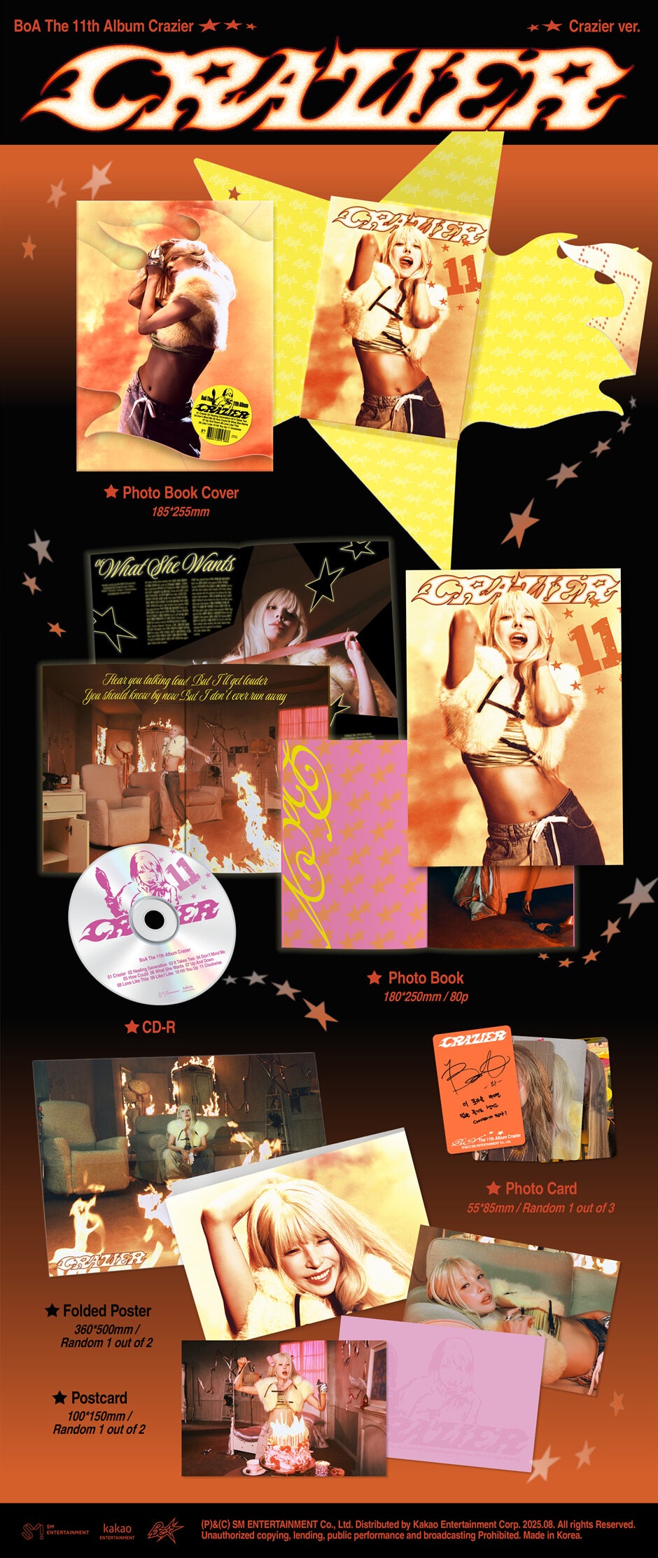 BoA - Crazier - 11th Album (Crazier Ver.)