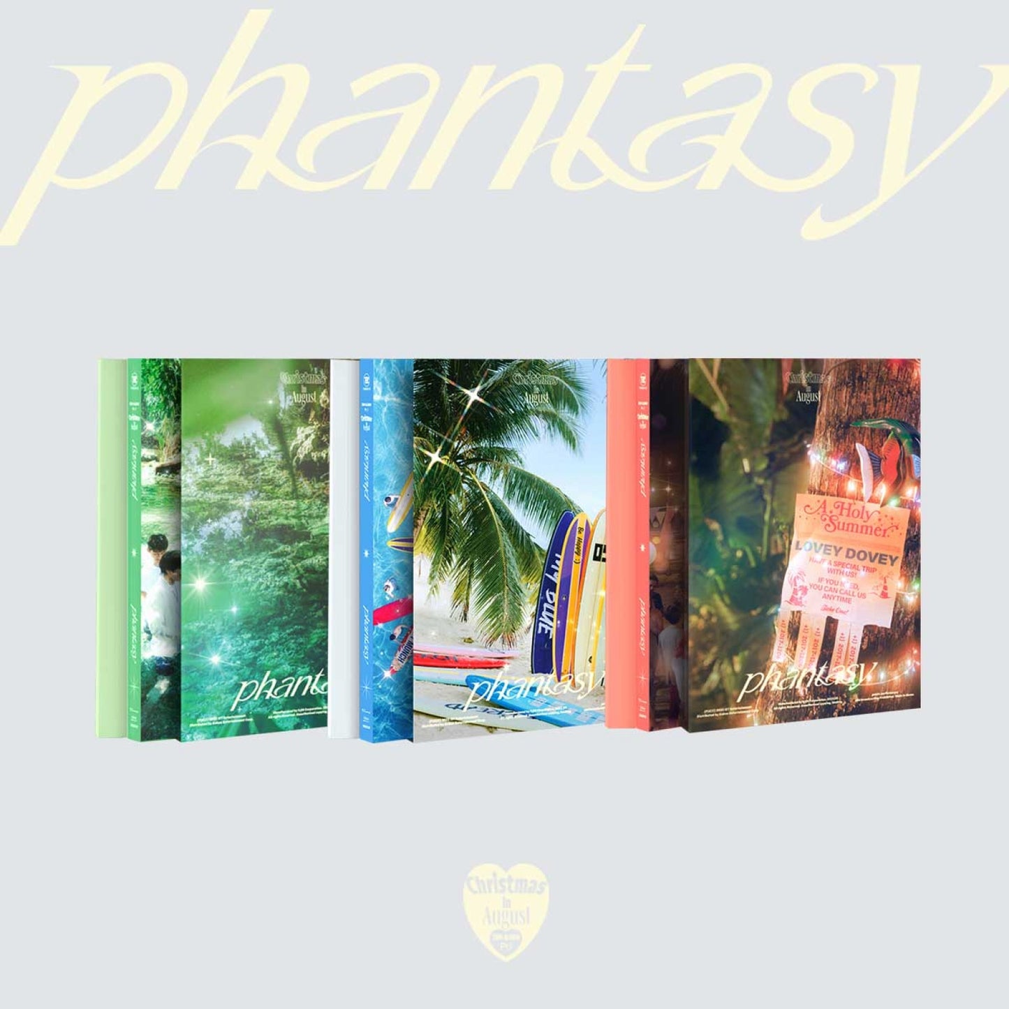 THE BOYZ - PHANTASY Part 1 Christmas in August - 2nd Album (Photobook Ver.)