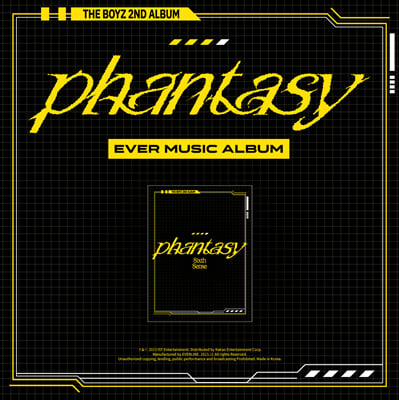 THE BOYZ - PHANTASY Part 2 Sixth Sense - 2nd Album (Ever Music Album)