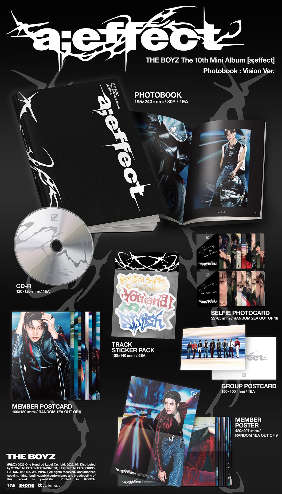 THE BOYZ - a;effect - 10th Mini Album (Photobook Ver.)