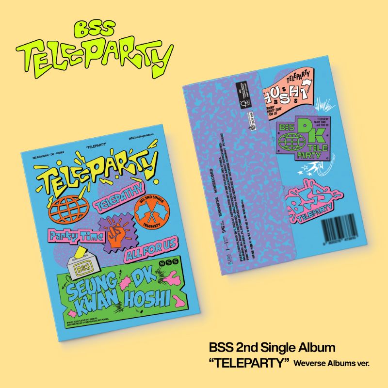 BSS (SEVENTEEN) - TELEPARTY - 2nd Single Album (Weverse Albums Ver.)