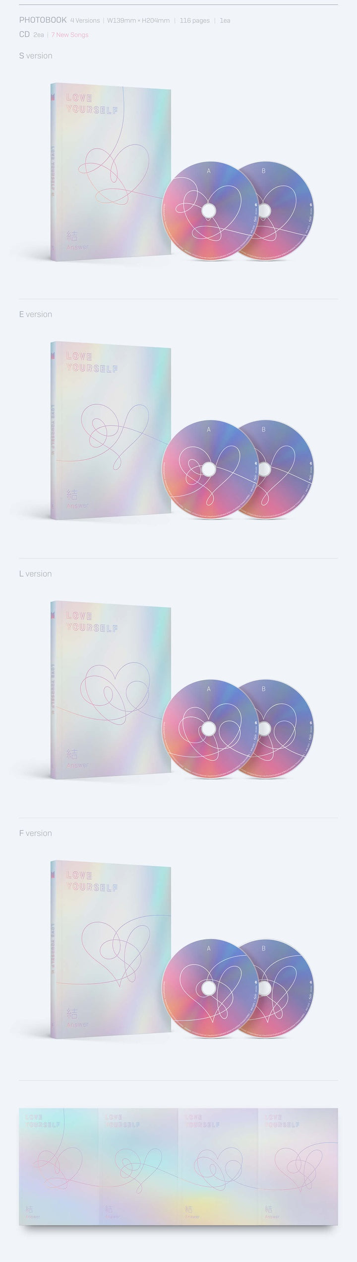 BTS - Love Yourself 結 ’ANSWER’ - Album