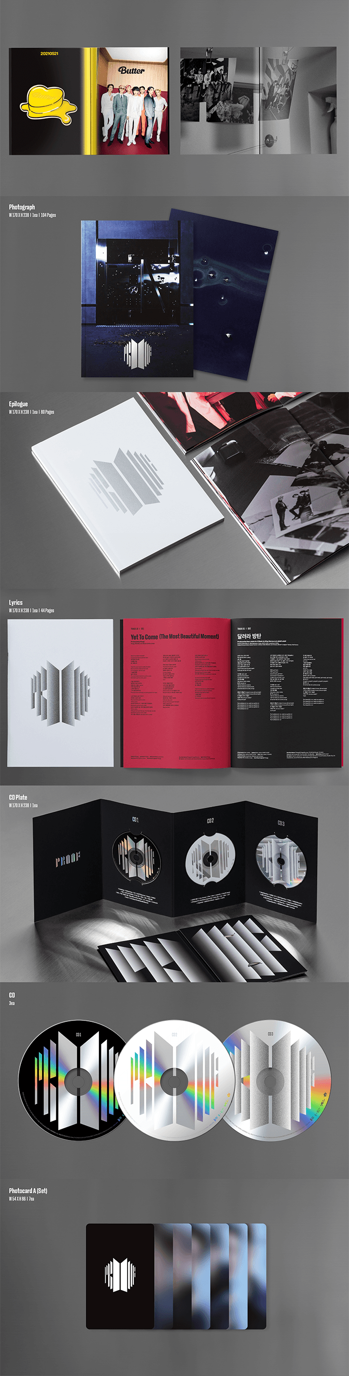 BTS - PROOF - Anthology Album (Standard Edition)