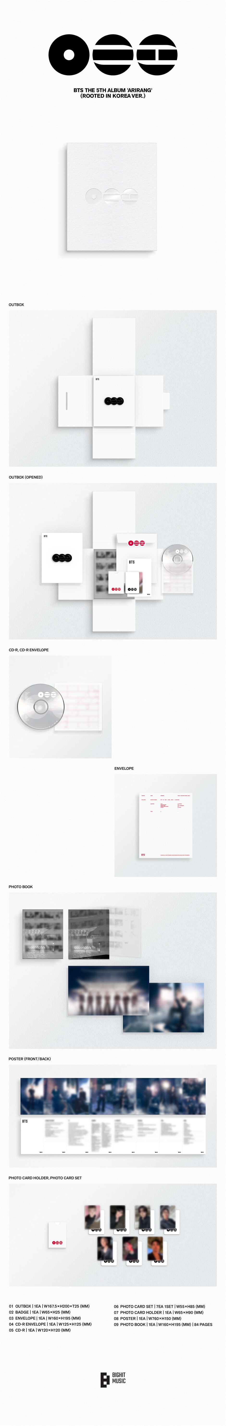 BTS - ARIRANG - 5th Full Album (Standard Ver.)