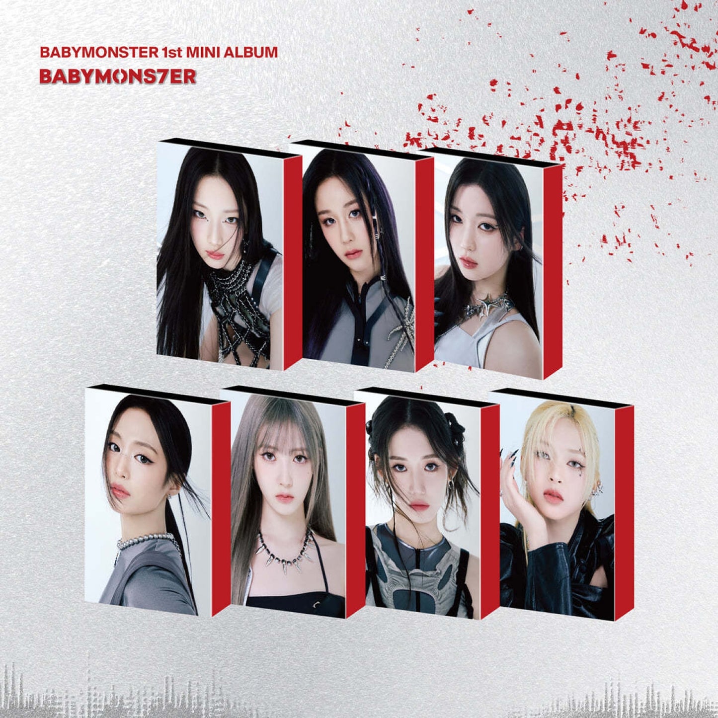 BABYMONSTER - BABYMONS7ER - 1st Mini Album (YG TAG Album Ver.)