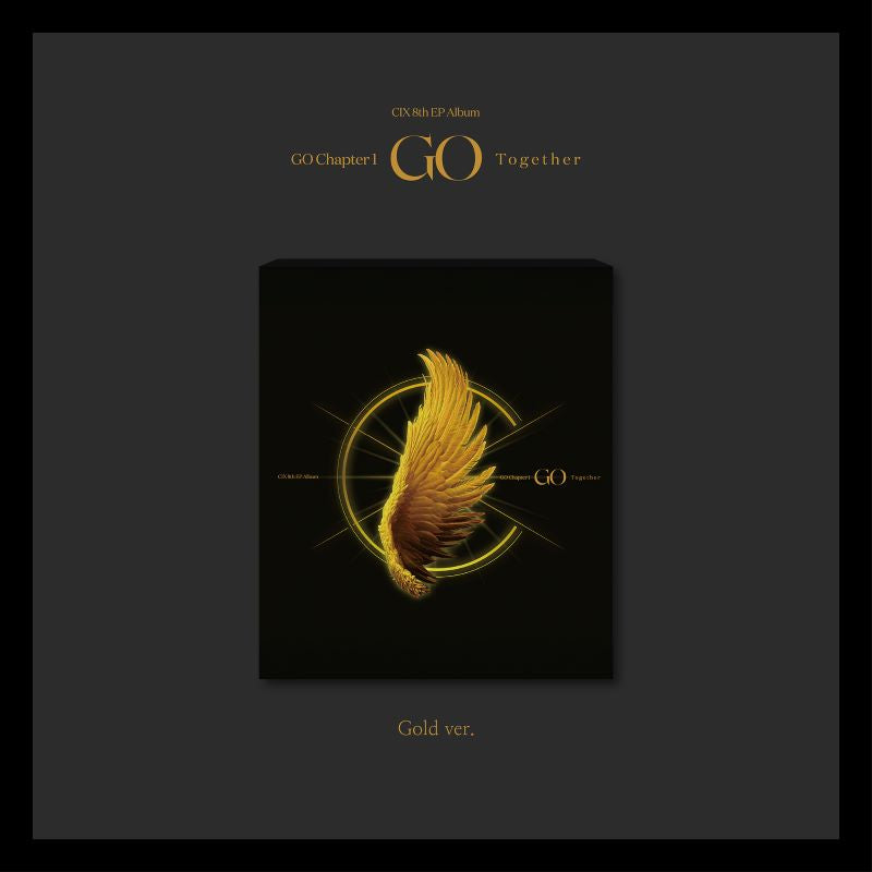 CIX - GO Chapter 1 : GO Together - 8th Mini Album (Gold Ver. / Silver Ver.)