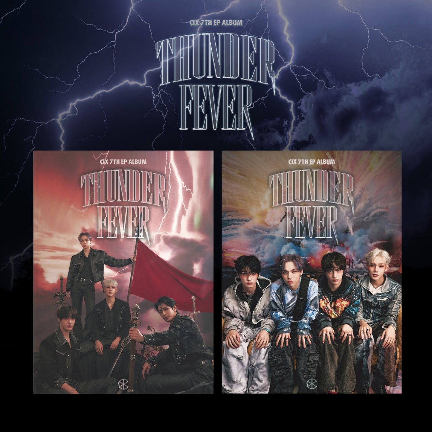 CIX - THUNDER FEVER - 7th EP Album (Photobook Ver.)
