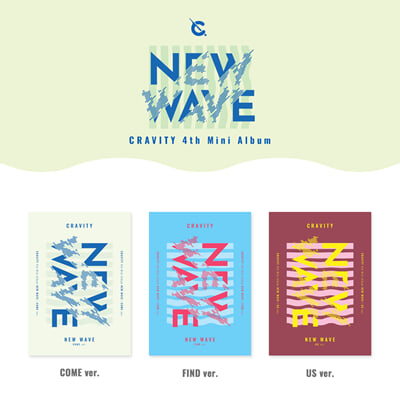 CRAVITY - NEW WAVE - 4th Mini Album