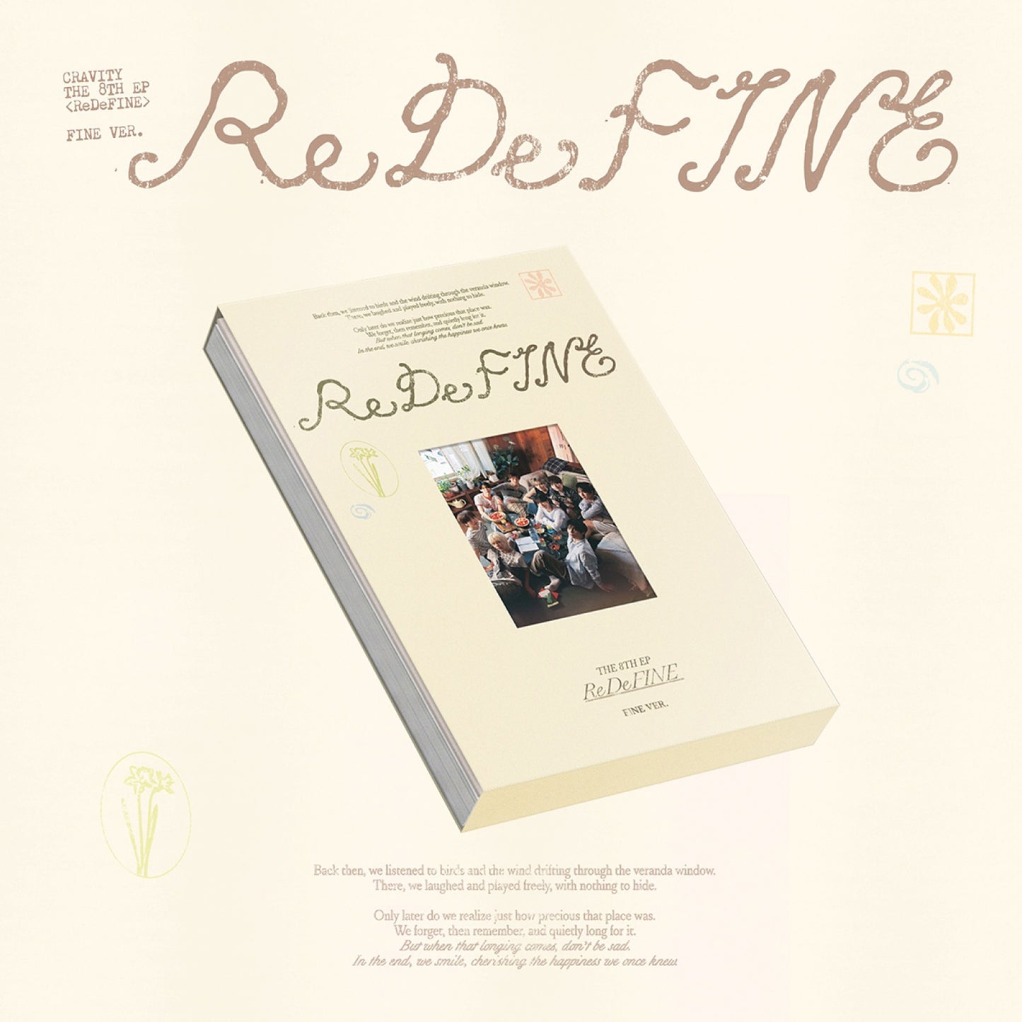 CRAVITY - ReDeFINE - 8th EP Album (FINE Ver. / Limited)