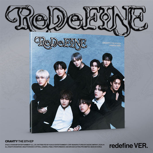 CRAVITY - ReDeFINE - 8th EP Album (redefine Ver.)