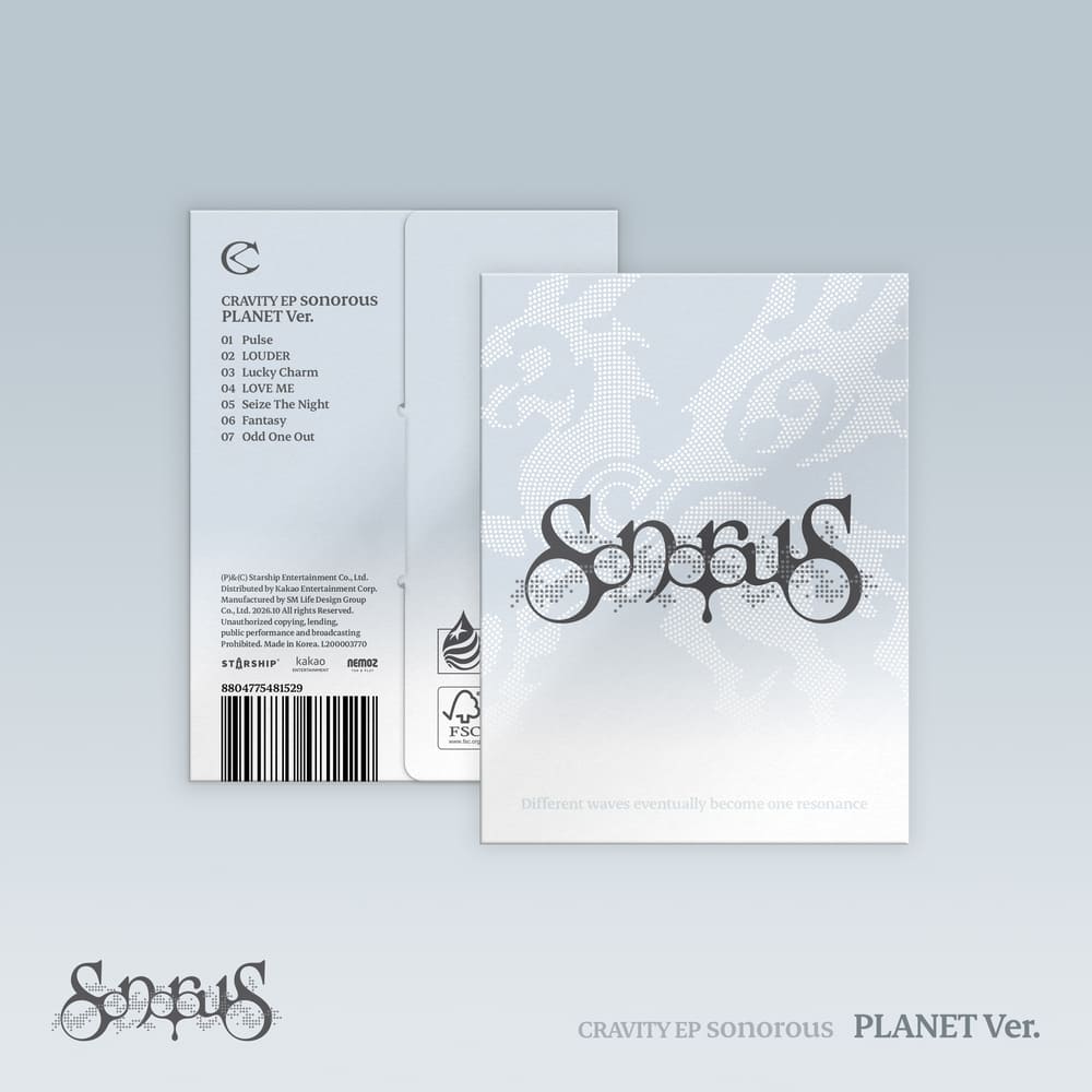 (Pre-order) CRAVITY - sonorous - 9th EP Album (PLANET Ver. / Limited)