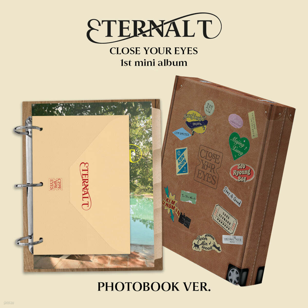 CLOSE YOUR EYES - ETERNALT - 1st Mini Album (Photobook Ver.)