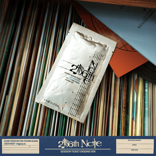 (Pre-Order) CLOSE YOUR EYES - 256th Note - 4th Mini Album (Digging Ver.)