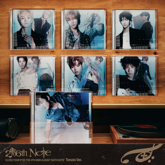 (Pre-Order) CLOSE YOUR EYES - 256th Note - 4th Mini Album (Tenuto Ver.)