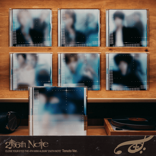 (Pre-Order) CLOSE YOUR EYES - 256th Note - 4th Mini Album (Tenuto Ver.)