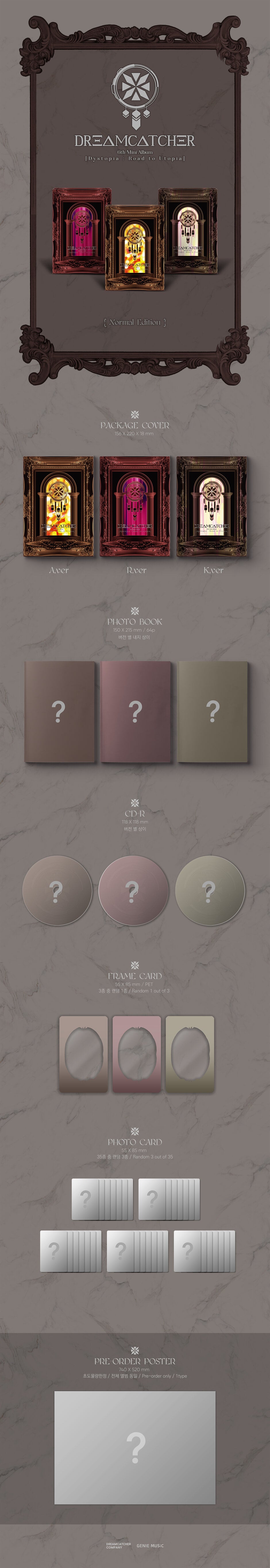 Dreamcatcher - Dystopia : Road To Utopia - 6th Mini Album