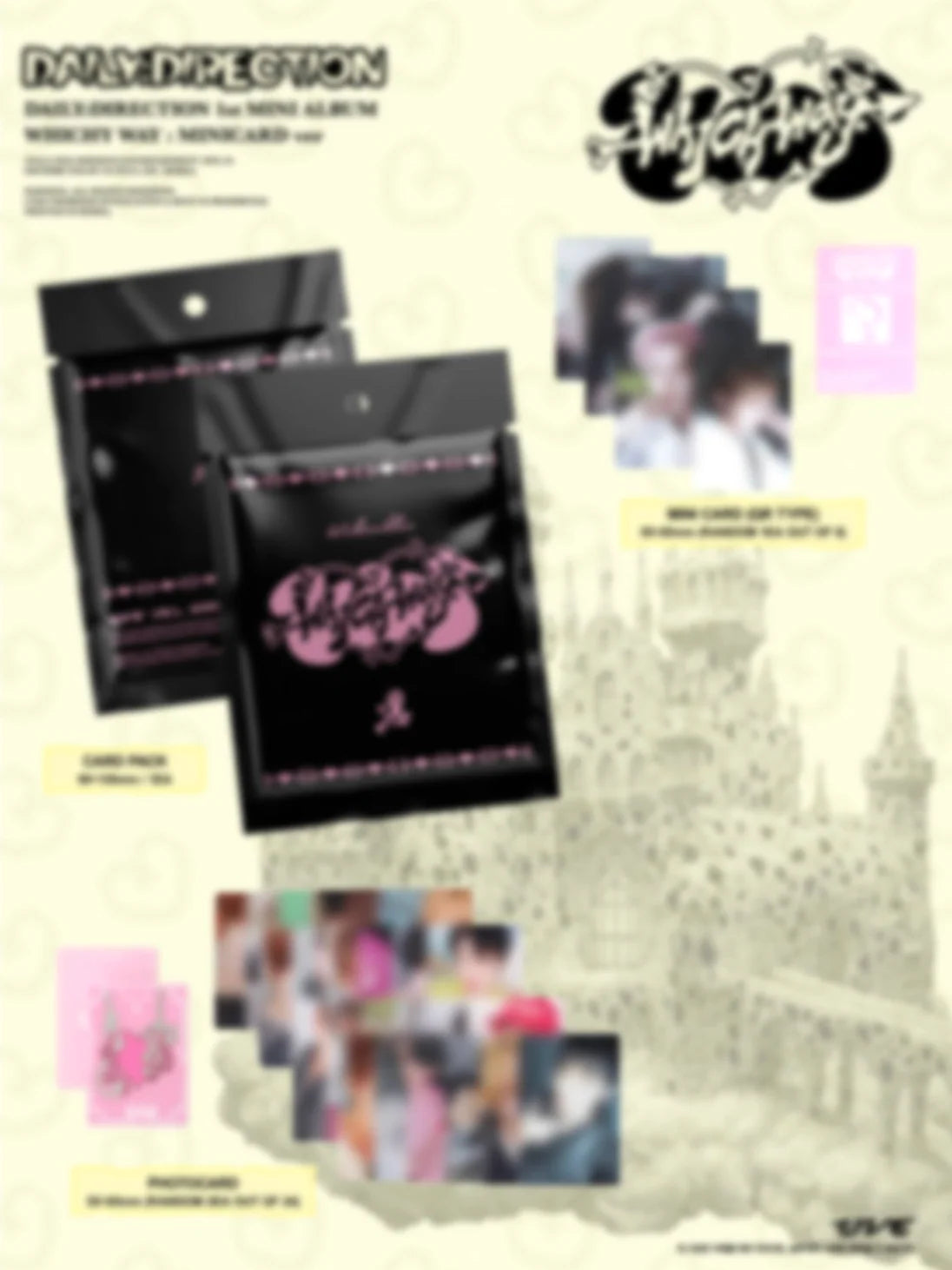 (Pre-Order) DAILY:DIRECTION - WHICH WAY - 1st Mini Album (Minicard Ver.)