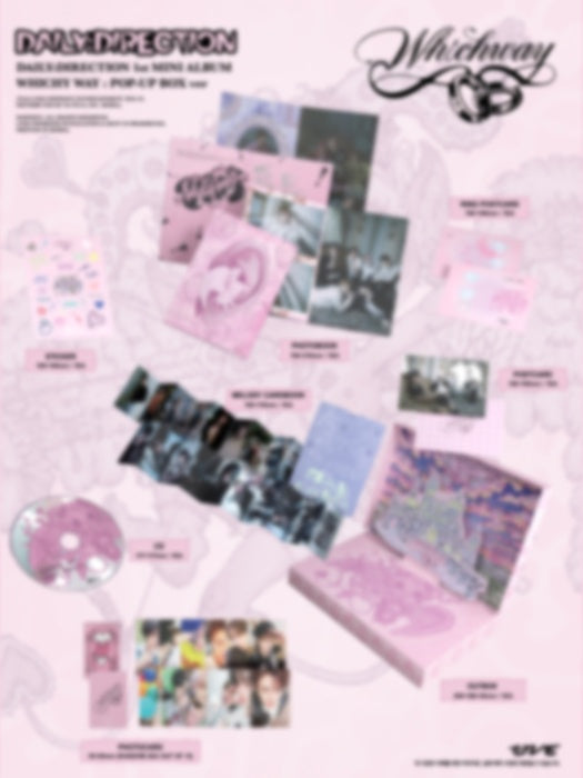 (Pre-Order) DAILY:DIRECTION - WHICH WAY - 1st Mini Album (Pop-up Ver. / Photobook Ver.)