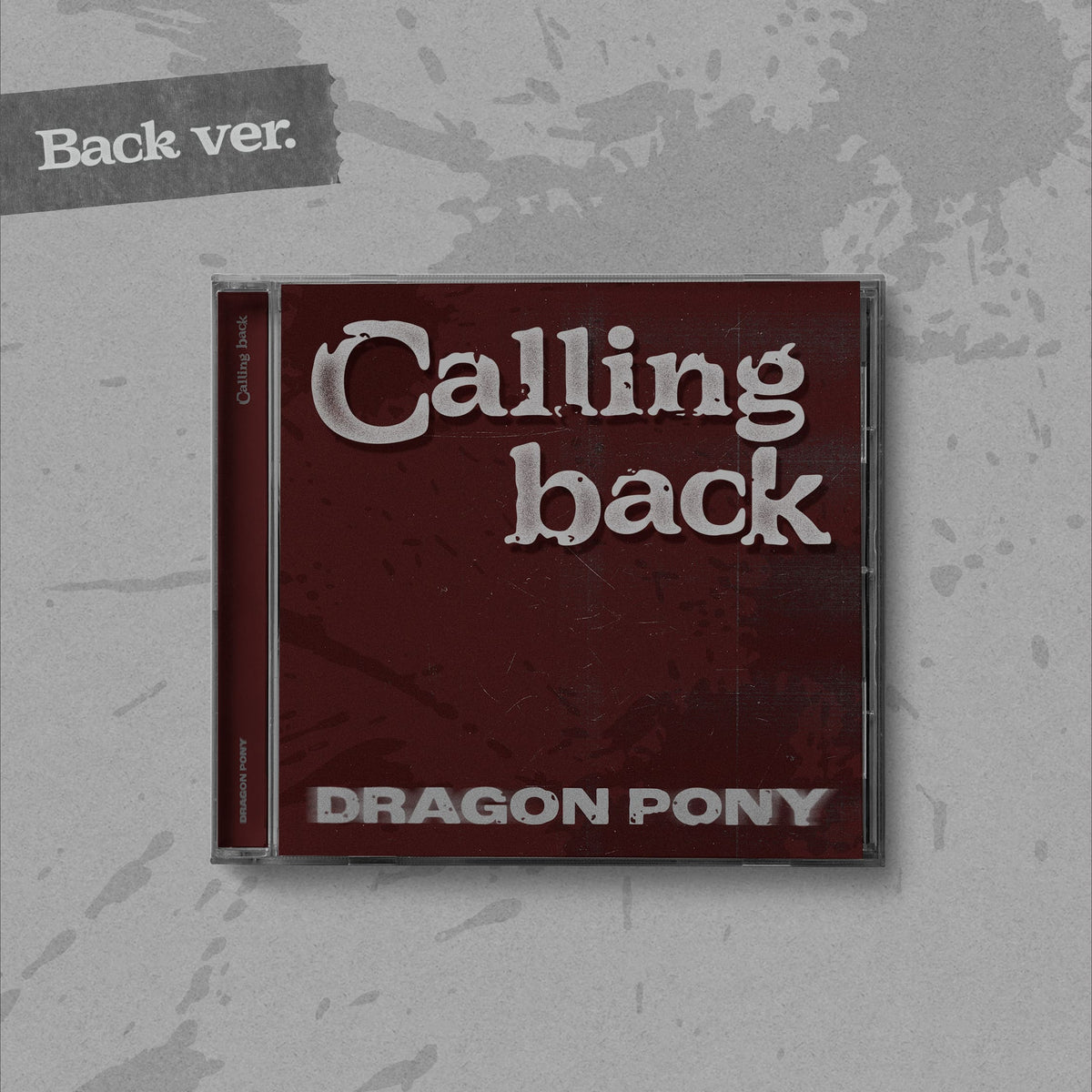 (Pre-Order) DRAGON PONY - Calling back - Single Album (Back Ver.)