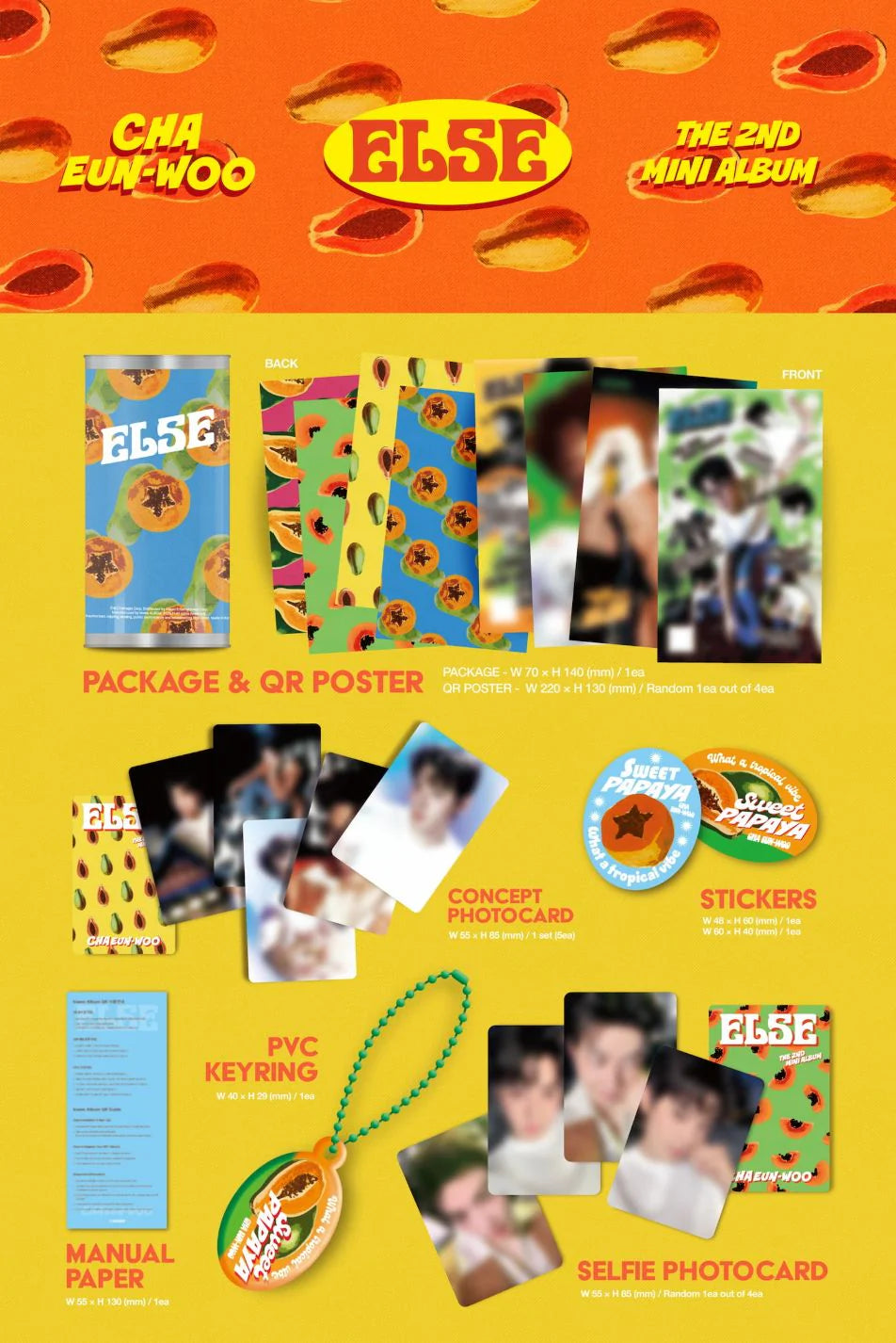CHA EUN-WOO (ASTRO) - ELSE - 2nd Mini Album (Kiwee Ver.)