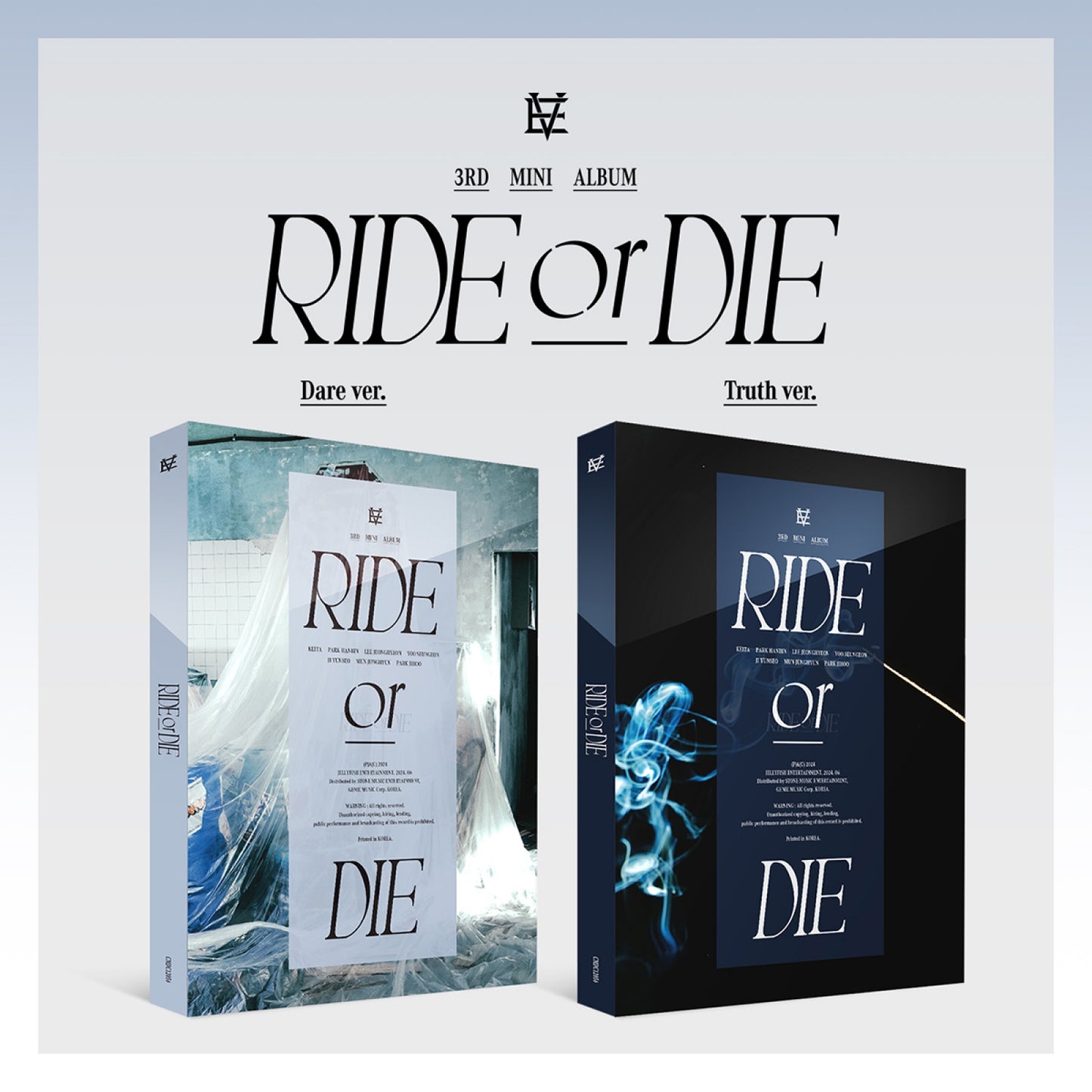 EVNNE - RIDE or DIE - 3rd Mini Album
