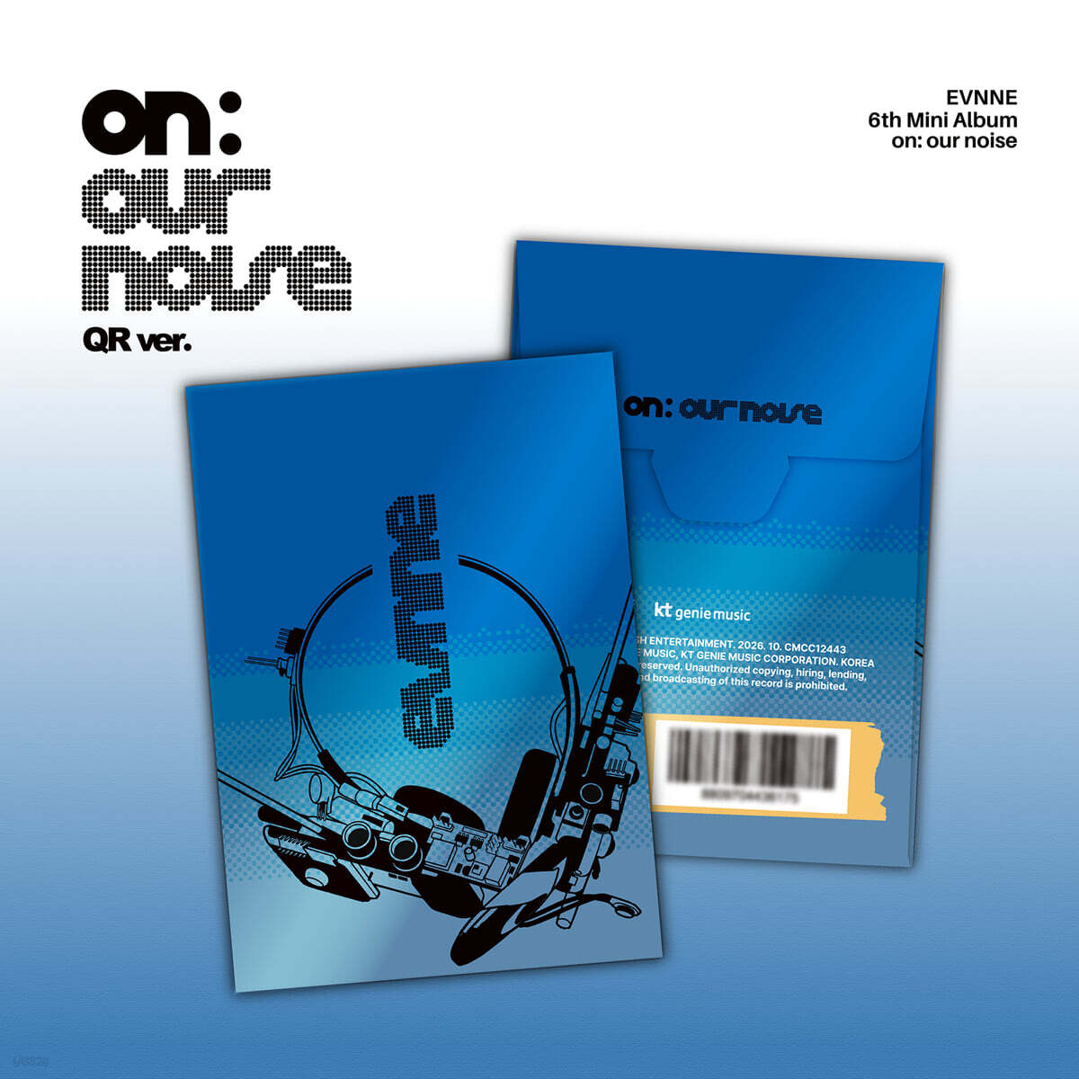 (Pre-Order) EVNNE - on: our noise - 6th Mini Album (QR Ver.)