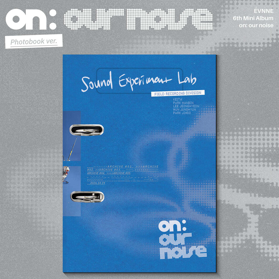 (Pre-Order) EVNNE - on: our noise - 6th Mini Album (Photobook Ver.)