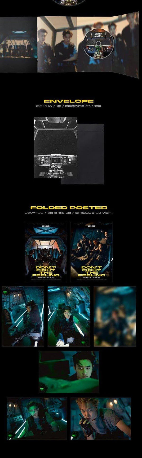 EXO - Don't Fight The Feeling - Special Album (EPISODE 02 PHOTO BOOK Ver.)