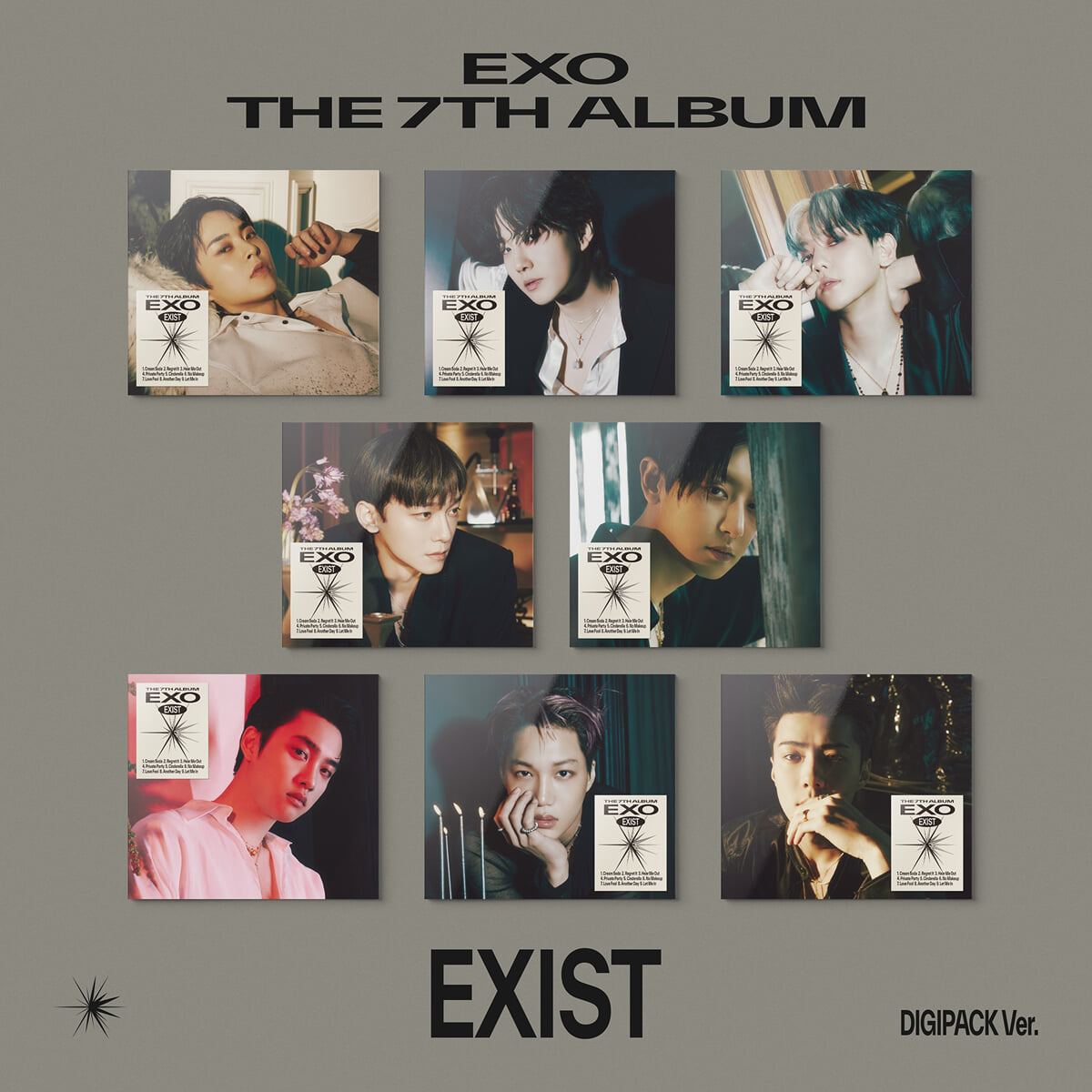 EXO - EXIST - 7th Full Album (Digipack Ver.)