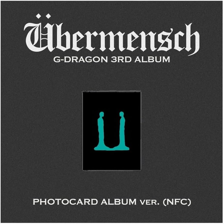 G-DRAGON - Übermensch - 3rd Album (Photocard Album / NFC Ver.)