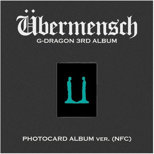 G-DRAGON - Übermensch - 3rd Album (Photocard Album / NFC Ver.)