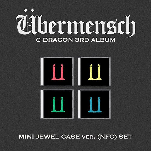 G-DRAGON - Übermensch - 3rd Album (Mini Jewel Ver.)