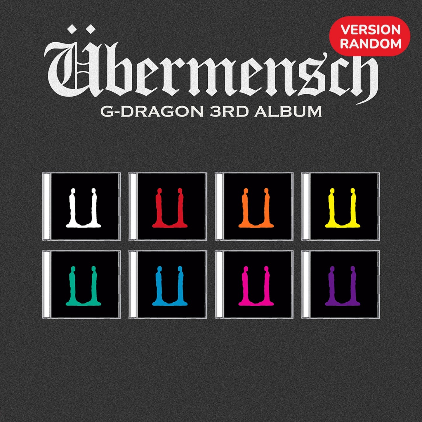 G-DRAGON - Übermensch - 3rd Album (Jewel Ver.)