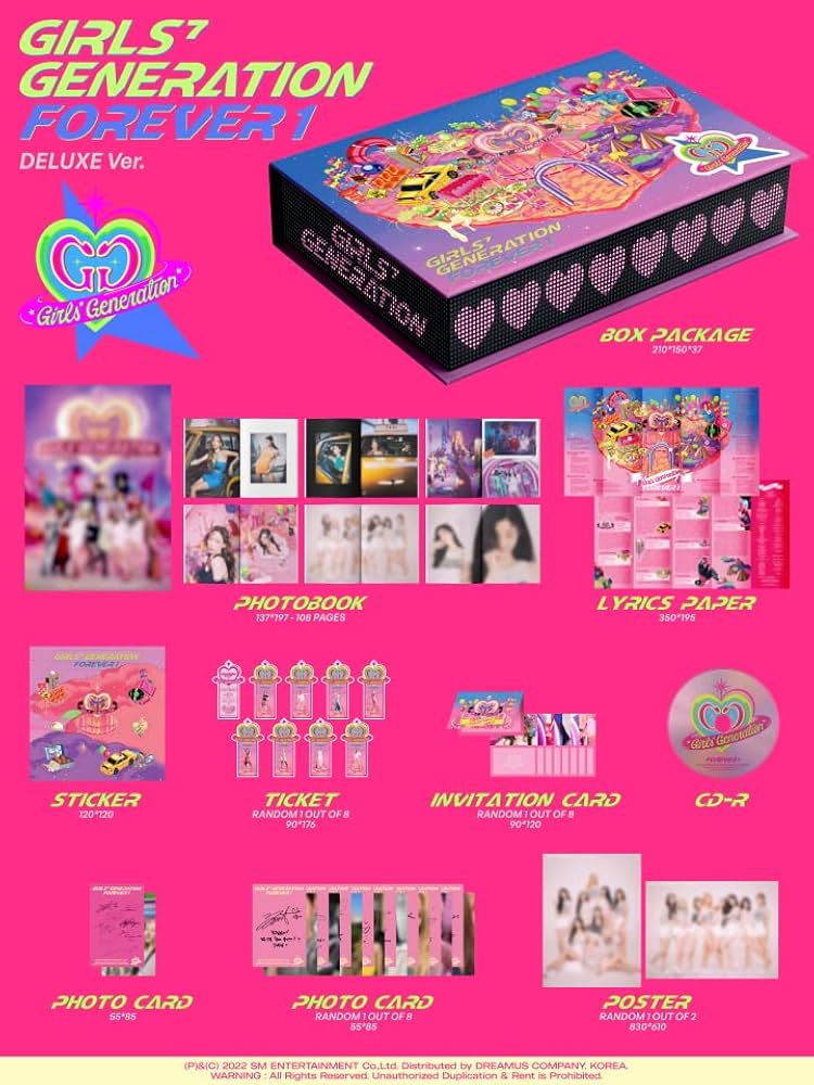 Girls’ Generation - FOREVER 1 - 7th Album (Special Edition)
