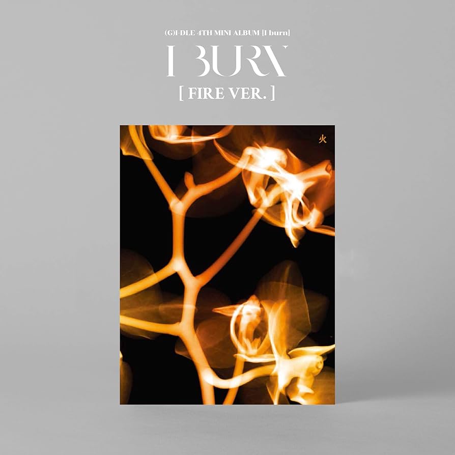 (G)I-DLE - I BURN - 4th Mini Album (Fire Ver.)