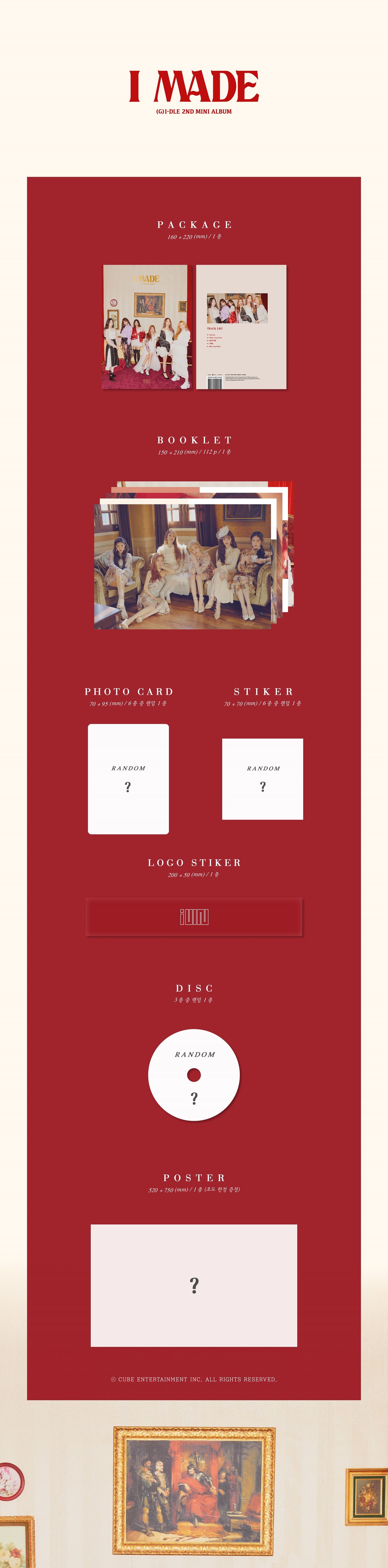 (G)I-DLE - I MADE - 2nd Mini Album