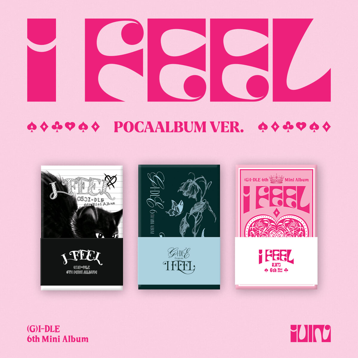 (G)I-DLE - I feel - 6th Mini Album (POCA Album Ver.)