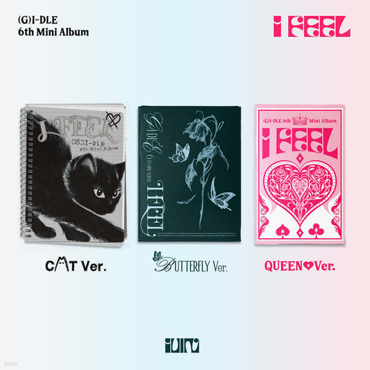 (G)I-DLE - I feel - 6th Mini Album (Standard Ver.)