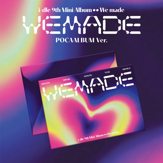 (Pre-Order) i-dle - We made - 9th Mini Album (POCAALBUM Ver.)